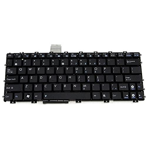 WISTAR Laptop Keyboard Compatible for ASUS Eee PC 1015 Series 1015B 1015BX 1015CX 1015P 1015PE 1015PN 1015PD 1015PDG 1015PX 1015PEM 1015PED 1015PW 1015T